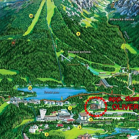 Strbske Pleso Rezidencia Oliver - Apartman 16A ภายนอก รูปภาพ